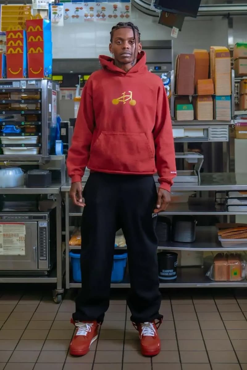 Nigel Sylvester x McDonald's "Employee of the Month" Collection collaboration release info december holiday 2025
