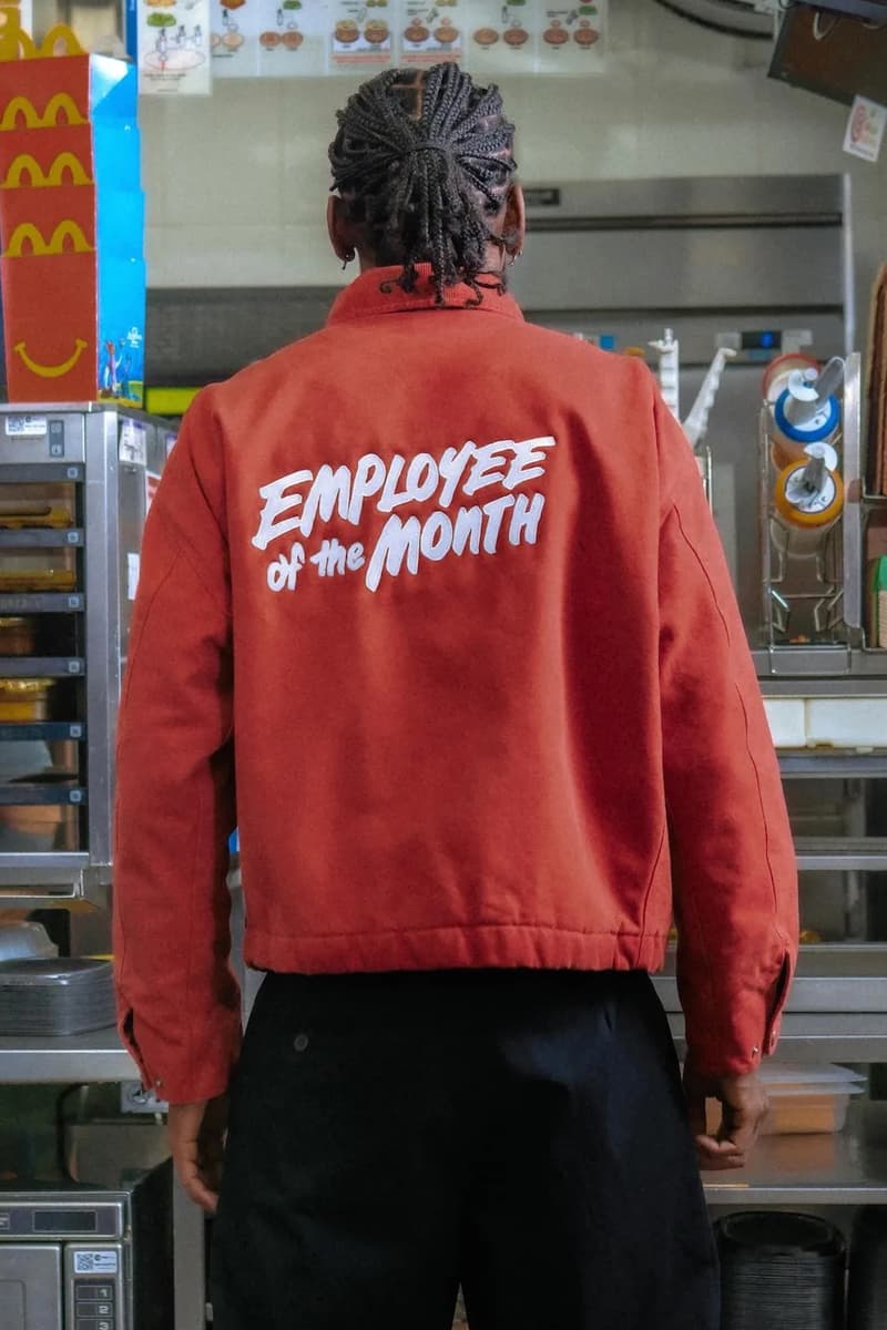 Nigel Sylvester x McDonald's "Employee of the Month" Collection collaboration release info december holiday 2025