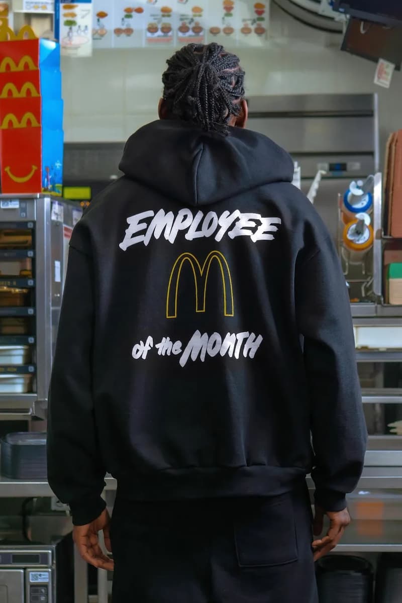 Nigel Sylvester x McDonald's "Employee of the Month" Collection collaboration release info december holiday 2025