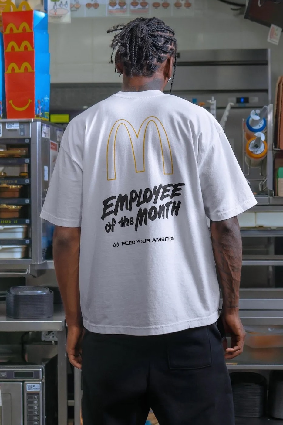 Nigel Sylvester x McDonald's "Employee of the Month" Collection collaboration release info december holiday 2025
