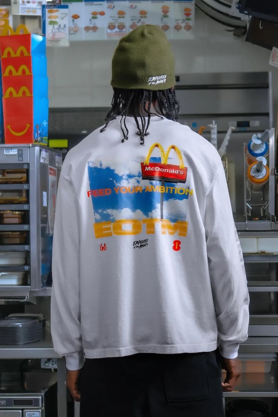 Nigel Sylvester x McDonald's "Employee of the Month" Collection collaboration release info december holiday 2025