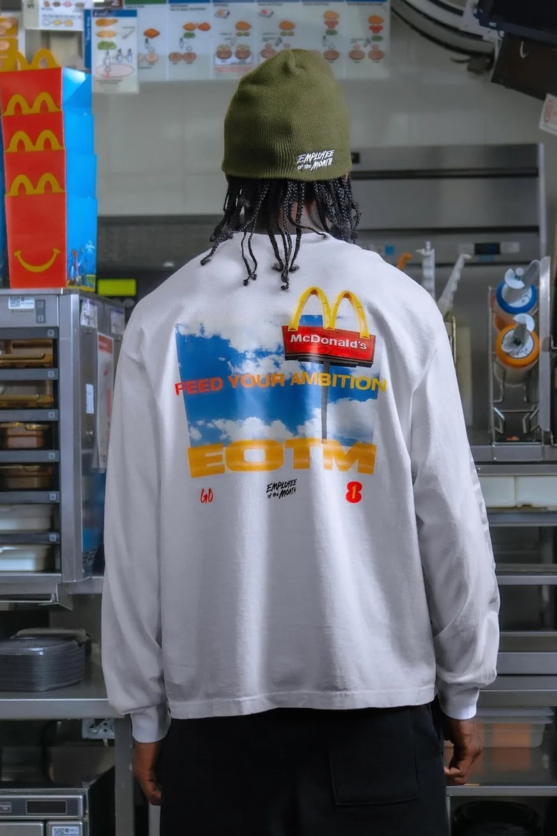 Nigel Sylvester x McDonald's "Employee of the Month" Collection collaboration release info december holiday 2025