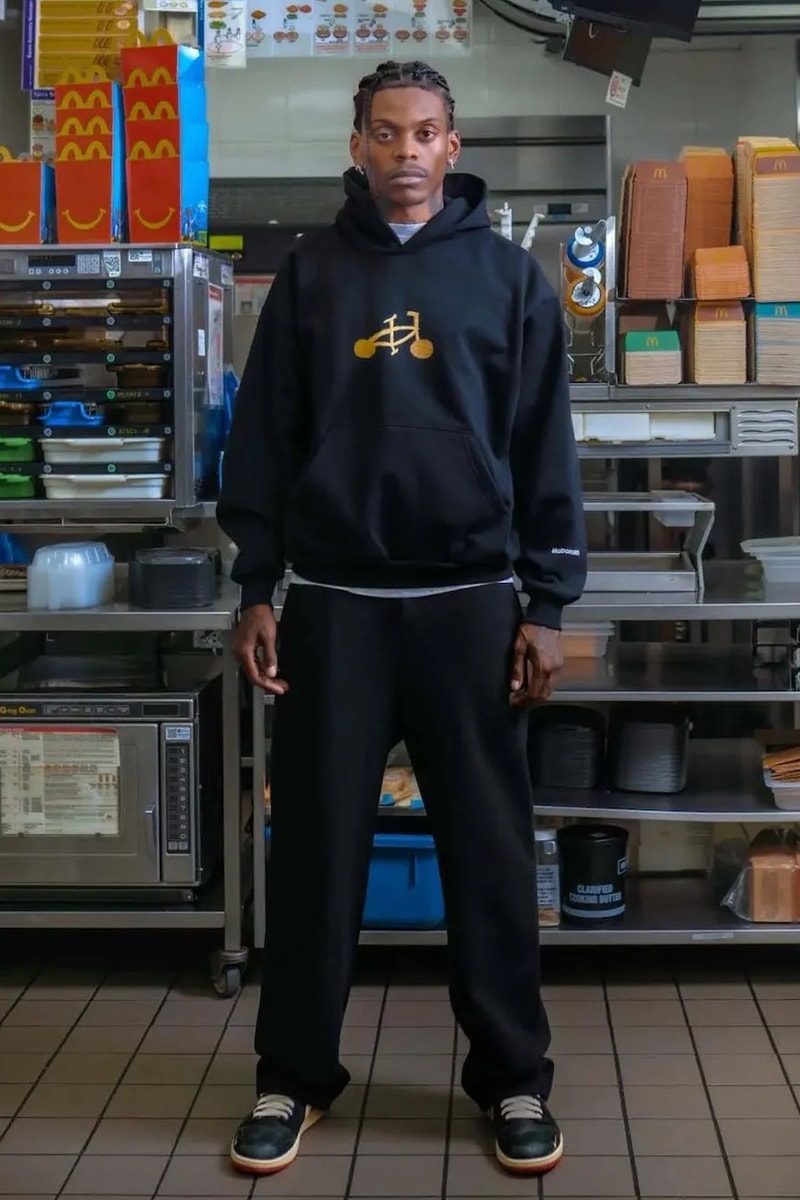Nigel Sylvester x McDonald's "Employee of the Month" Collection collaboration release info december holiday 2025
