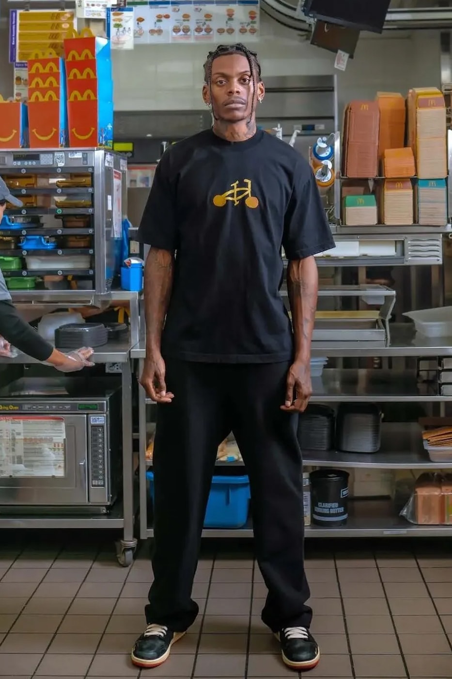Nigel Sylvester x McDonald's "Employee of the Month" Collection collaboration release info december holiday 2025