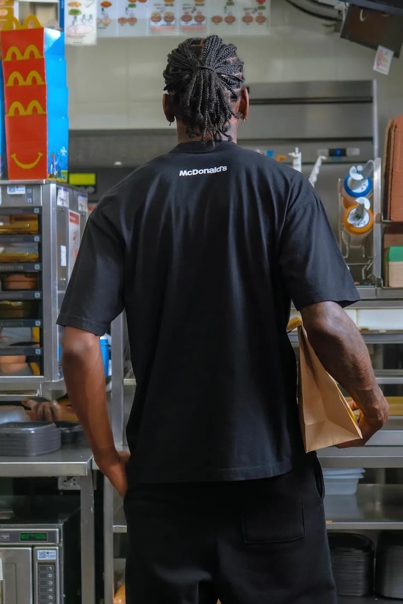 Nigel Sylvester x McDonald's "Employee of the Month" Collection collaboration release info december holiday 2025