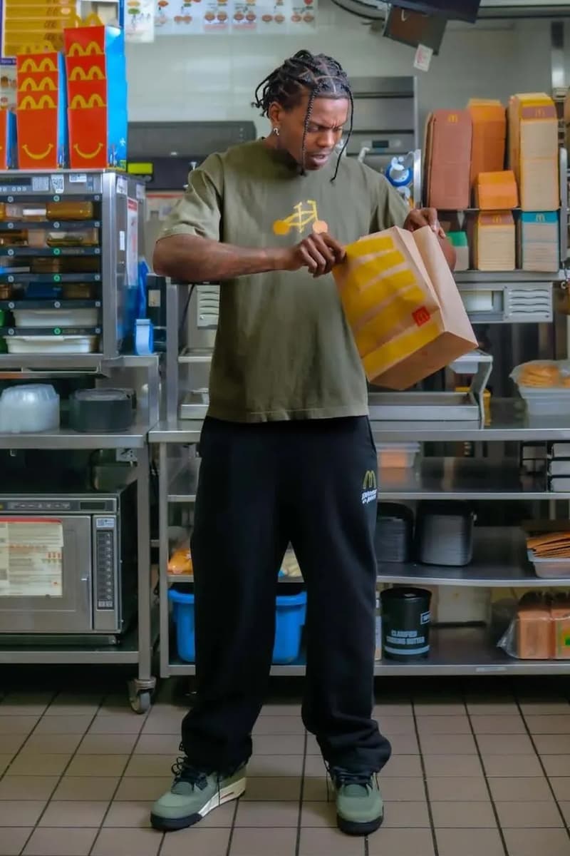 Nigel Sylvester x McDonald's "Employee of the Month" Collection collaboration release info december holiday 2025