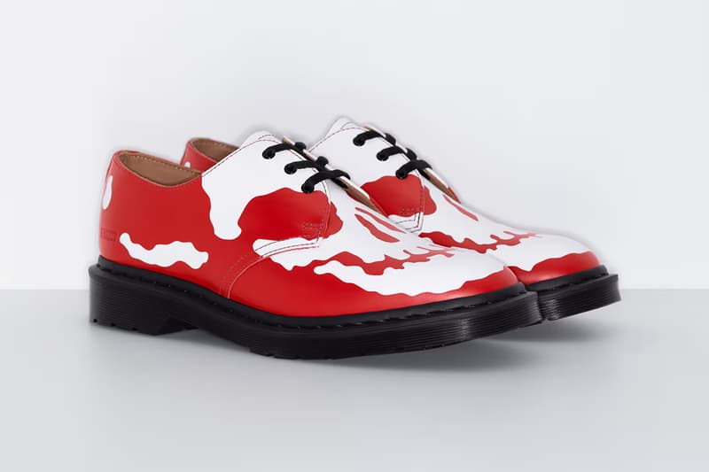 Supreme x Dr. Martens Fall 2025 Collaboration collection shoes 1461 3-Eye Shoe