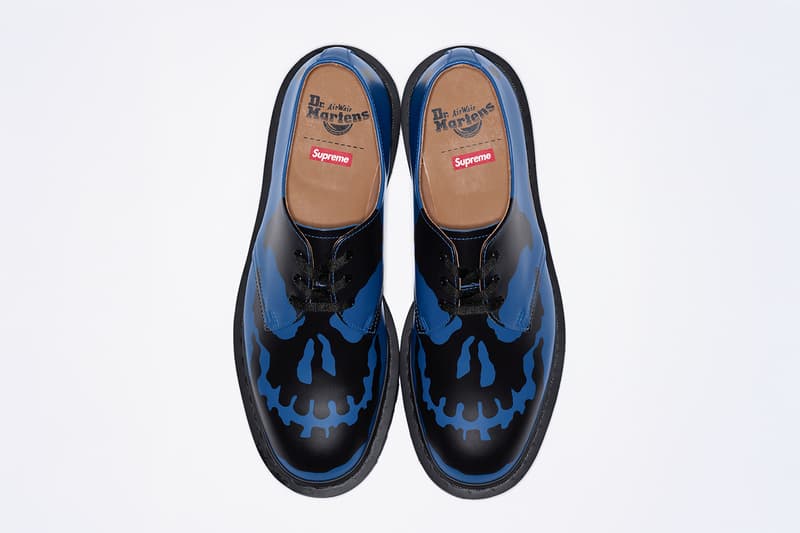 Supreme x Dr. Martens Fall 2025 Collaboration collection shoes 1461 3-Eye Shoe
