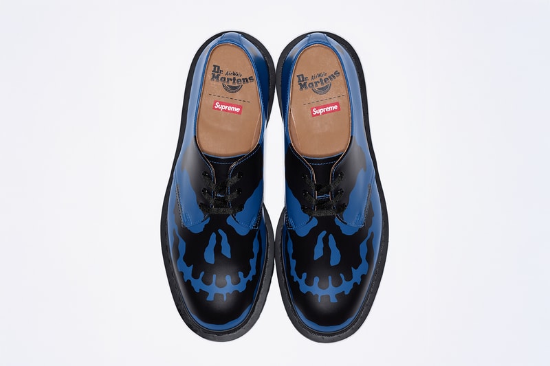 Supreme x Dr. Martens Fall 2025 Collaboration collection shoes 1461 3-Eye Shoe