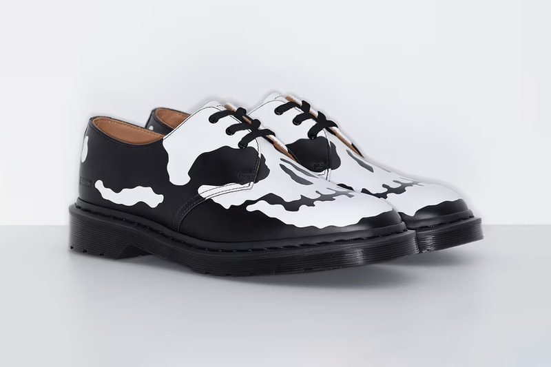 Supreme x Dr. Martens Fall 2025 Collaboration collection shoes 1461 3-Eye Shoe