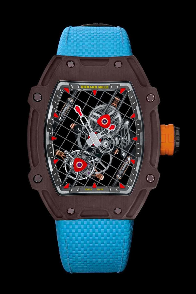 Wrist Check: Travis Scott Flexed $2 Million USD Richard Mille Tourbillon Rafael Nadal Collab at Las Vegas Grand Prix f1 formual one collaboration luxury watch
