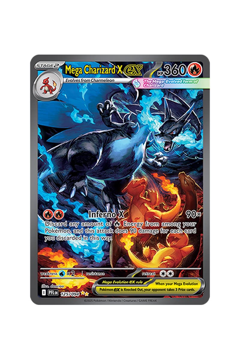 Pokémon TCG: Phantasmal Flames Illustration Card List mega sharpedo lopunny charizard x release date store list info