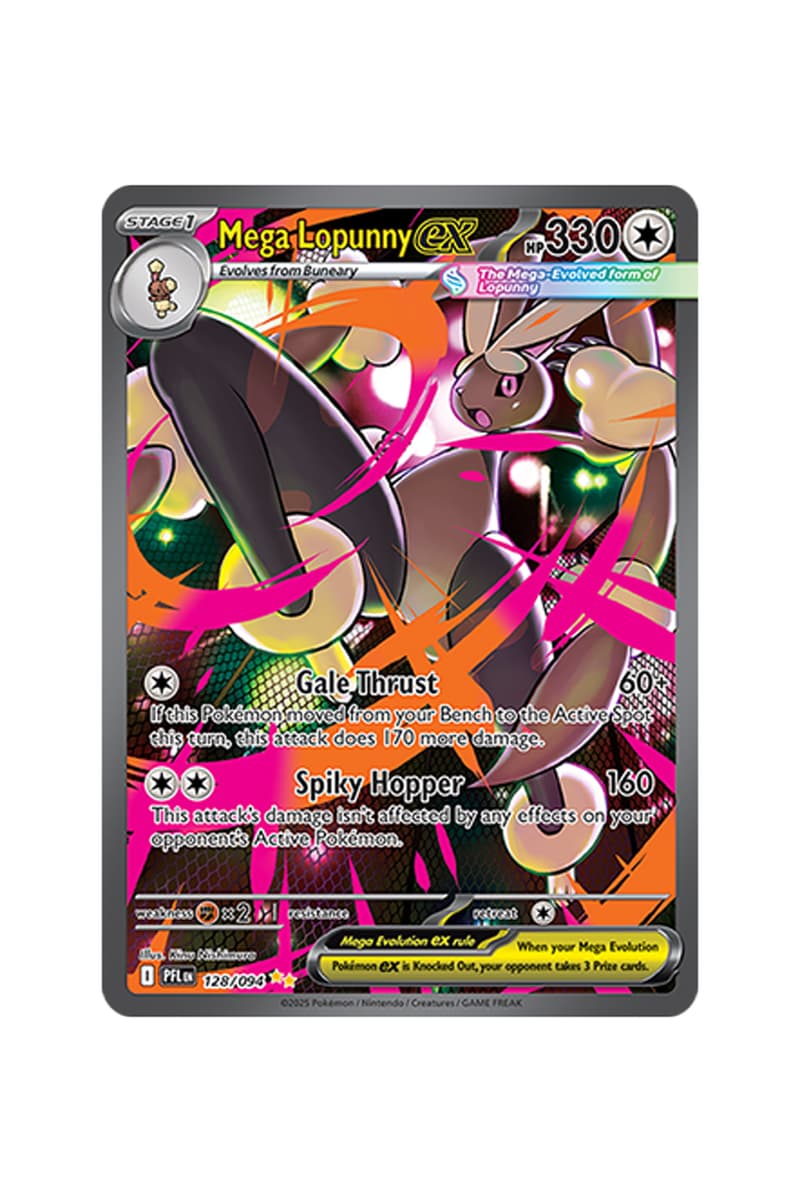 Pokémon TCG: Phantasmal Flames Illustration Card List mega sharpedo lopunny charizard x release date store list info