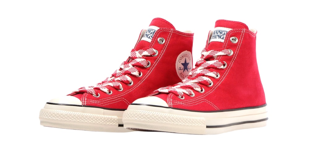 Converse Japan Debuts Expansive ‘Stranger Things’ Footwear Collaboration