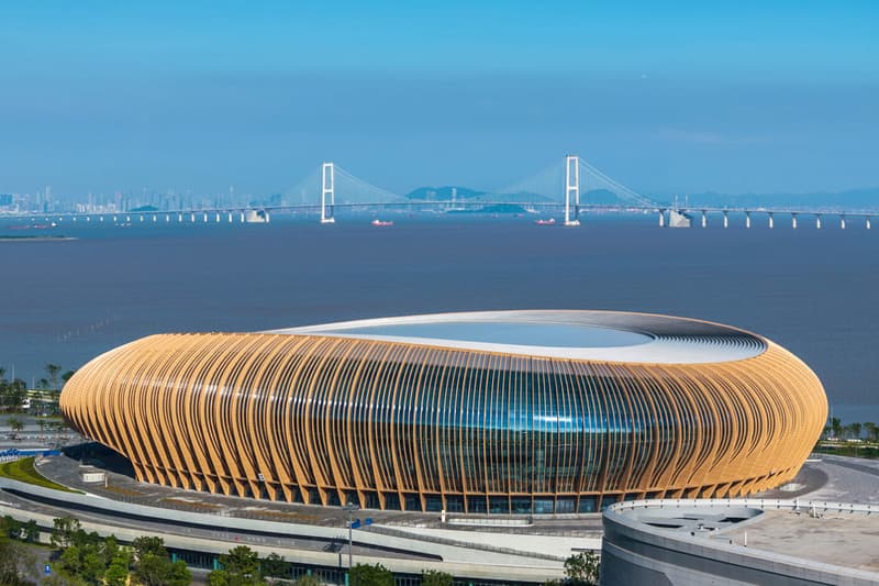 Zaha Hadid Architects Waterfront Stadium and Sports Center Guangzhou