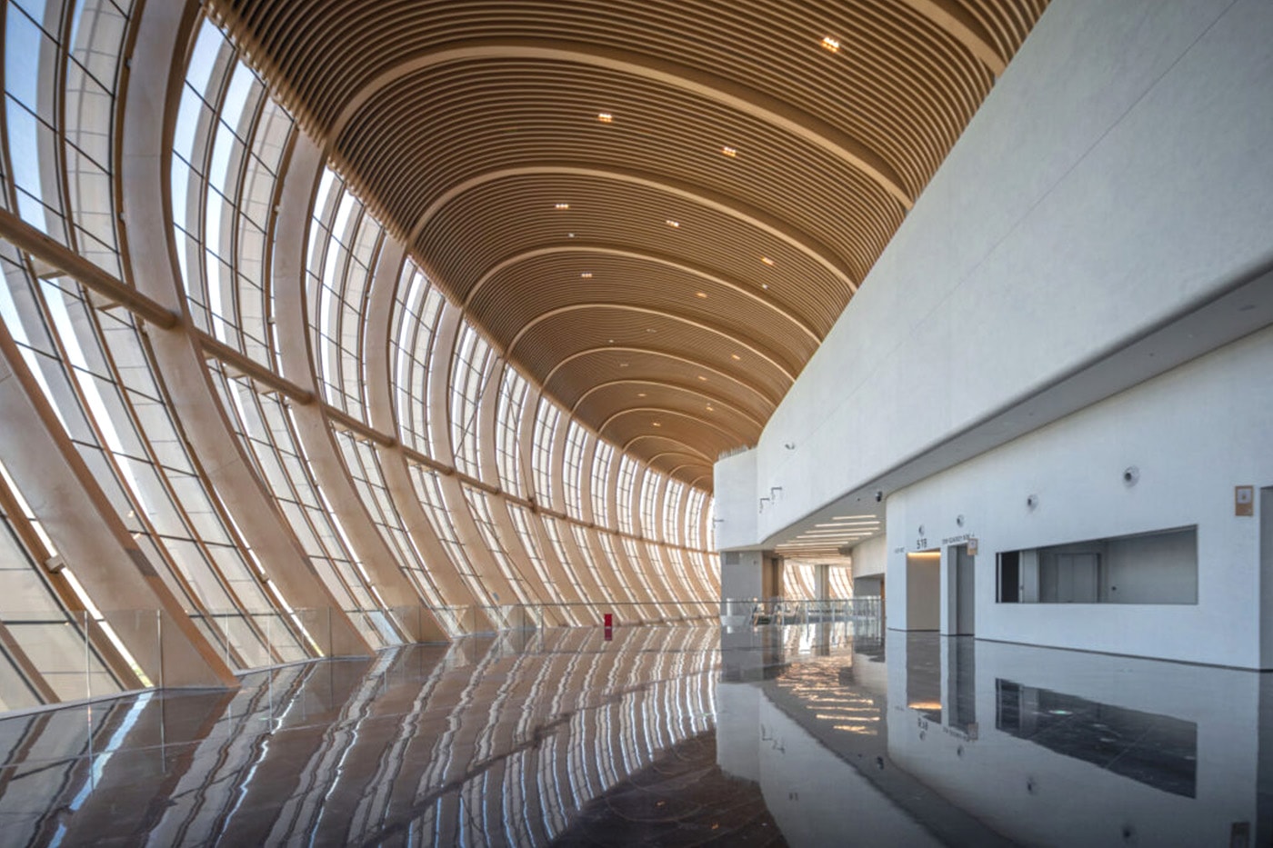 Zaha Hadid Architects Waterfront Stadium and Sports Center Guangzhou