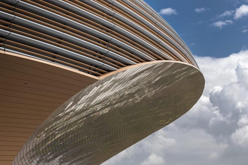 Zaha Hadid Architects Waterfront Stadium and Sports Center Guangzhou