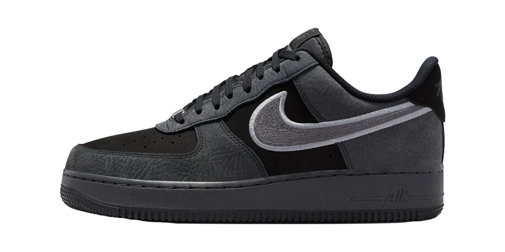 This Nike Air Force 1 Low Features an Embroidered Swoosh