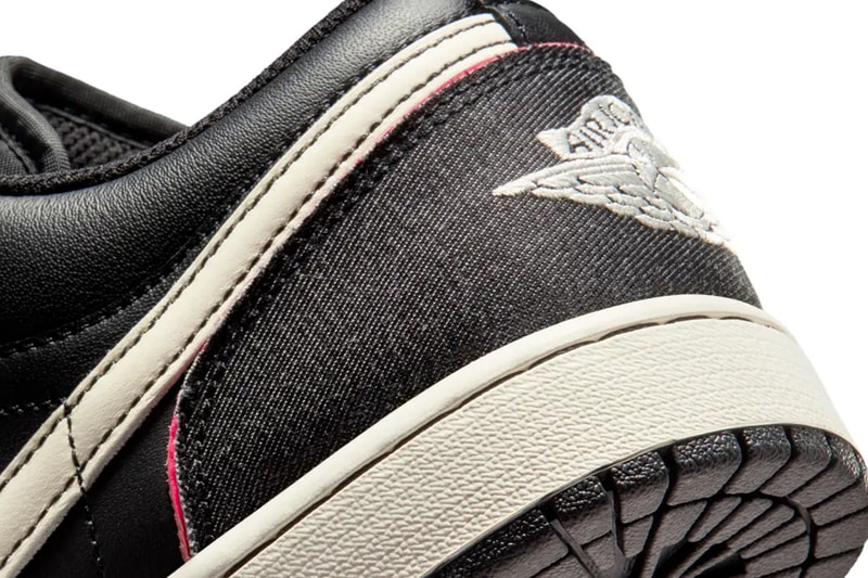Air Jordan 1 Low "Black Denim" Black/Racer Pink-Pale Ivory IR0842-010 Release Info spring 2026 jordan brand michael jordan high top nike