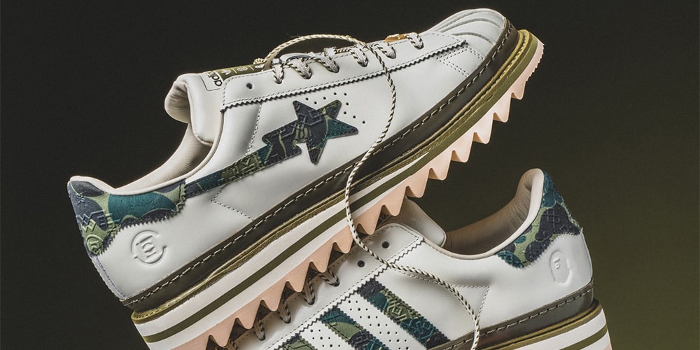 CLOT and BAPE Collide in New adidas Superstar Sneaker