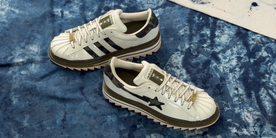 CLOT x BAPE x adidas Superstar Green Camo | Hypebeast CLOT x BAPE x adidas Superstar Green Camo | Hypebeast