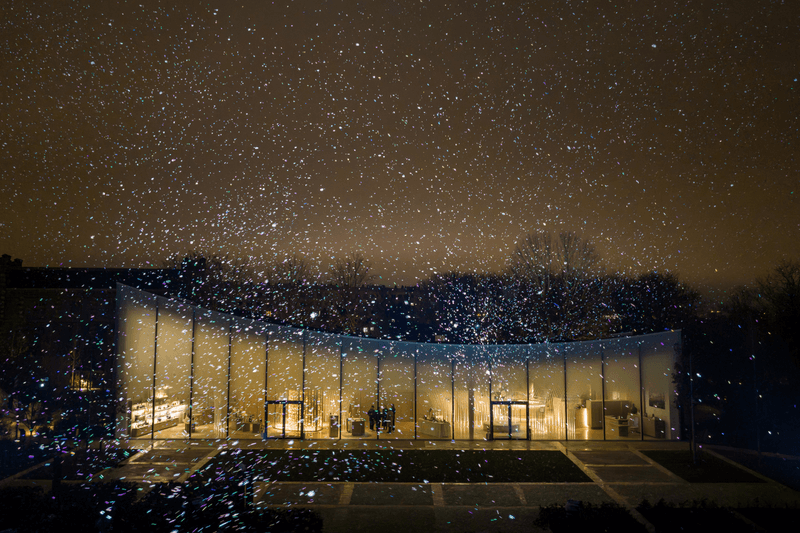 Maison Ruinart, 4 RUE DES CRAYÈRES, Daan Roosegaarde, Pavillon Nicolas Ruinart, 