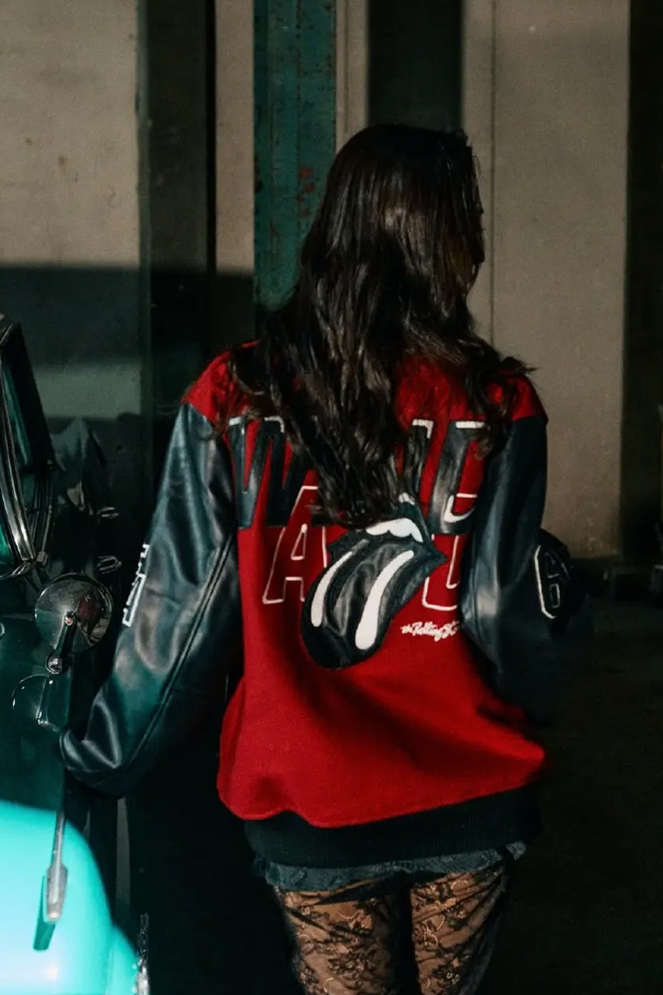 WIND AND SEA and The Rolling Stones Celebrate Rock and Roll Heritage With FW25 Collab varsity jackets leather jackets cobranding sticky fingers graphics
