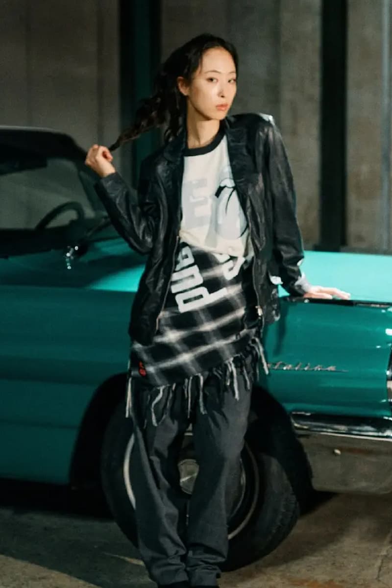 WIND AND SEA and The Rolling Stones Celebrate Rock and Roll Heritage With FW25 Collab varsity jackets leather jackets cobranding sticky fingers graphics