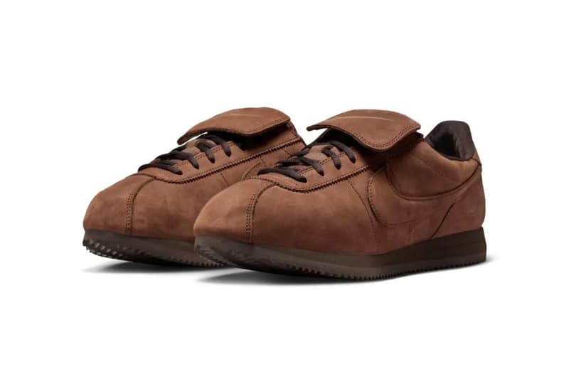 Nike Cortez leather Morse Code Cacao Wow Velvet Brown IR0800-299 Release Info
