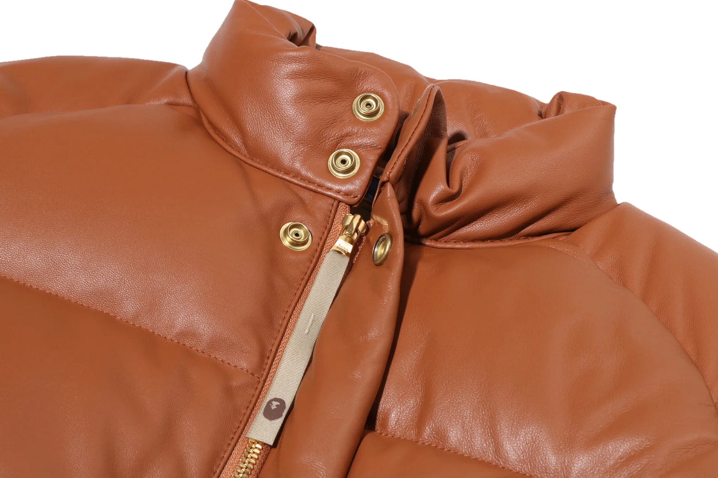 BAPE® Relaunches the Leather Classic Down Celebrating A Quarter-Century of Luxury limited edition camo navy brown purple black