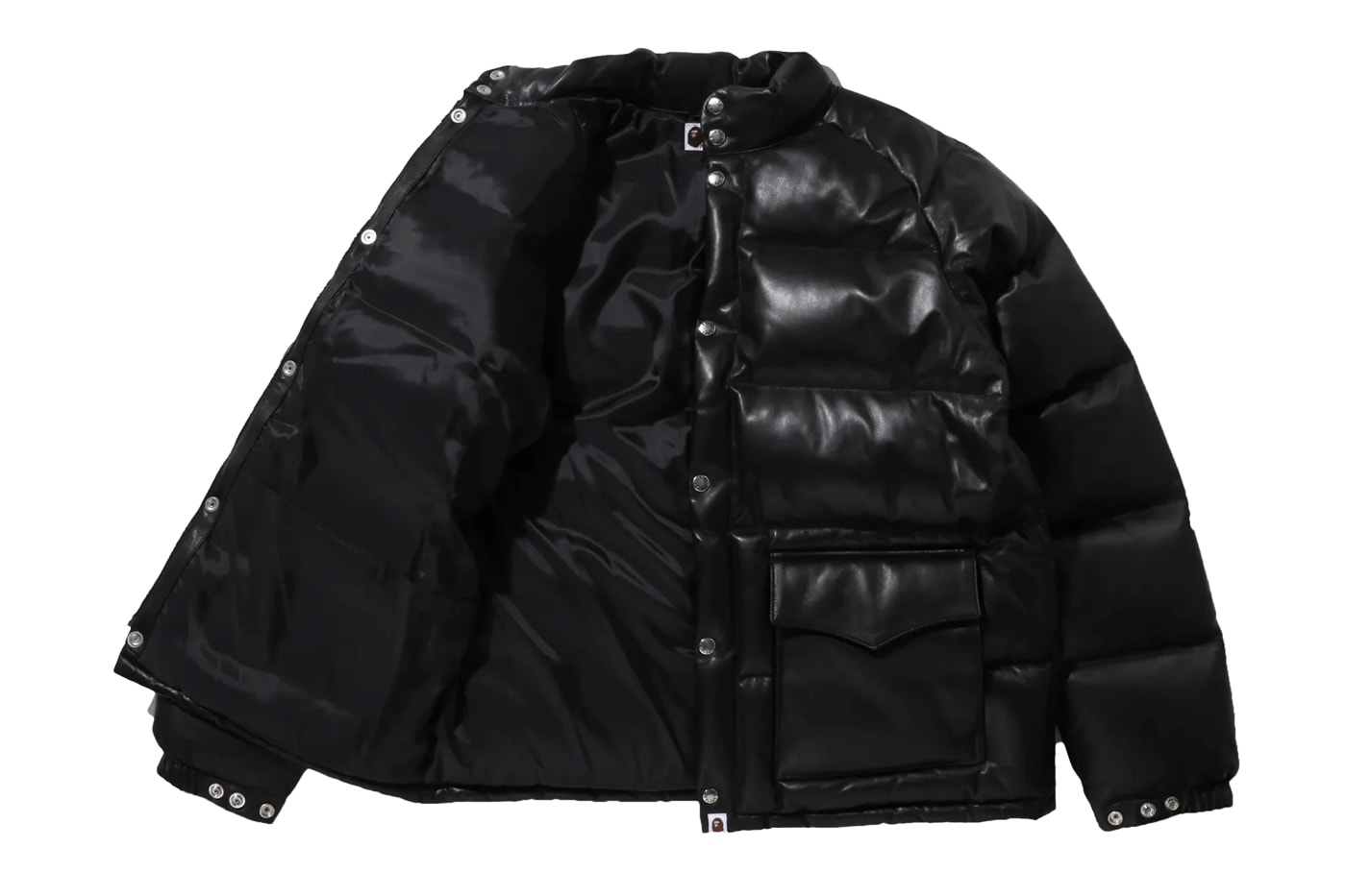 BAPE® Relaunches the Leather Classic Down Celebrating A Quarter-Century of Luxury limited edition camo navy brown purple black