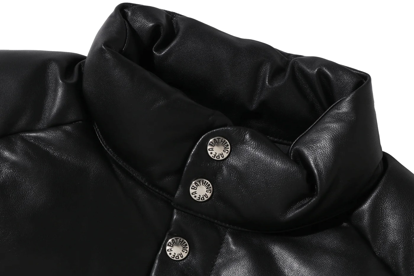 BAPE® Relaunches the Leather Classic Down Celebrating A Quarter-Century of Luxury limited edition camo navy brown purple black