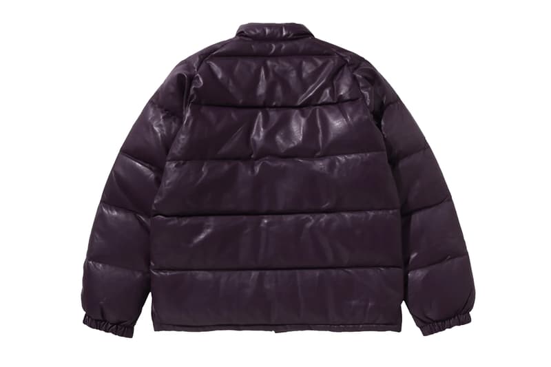 BAPE® Relaunches the Leather Classic Down Celebrating A Quarter-Century of Luxury limited edition camo navy brown purple black