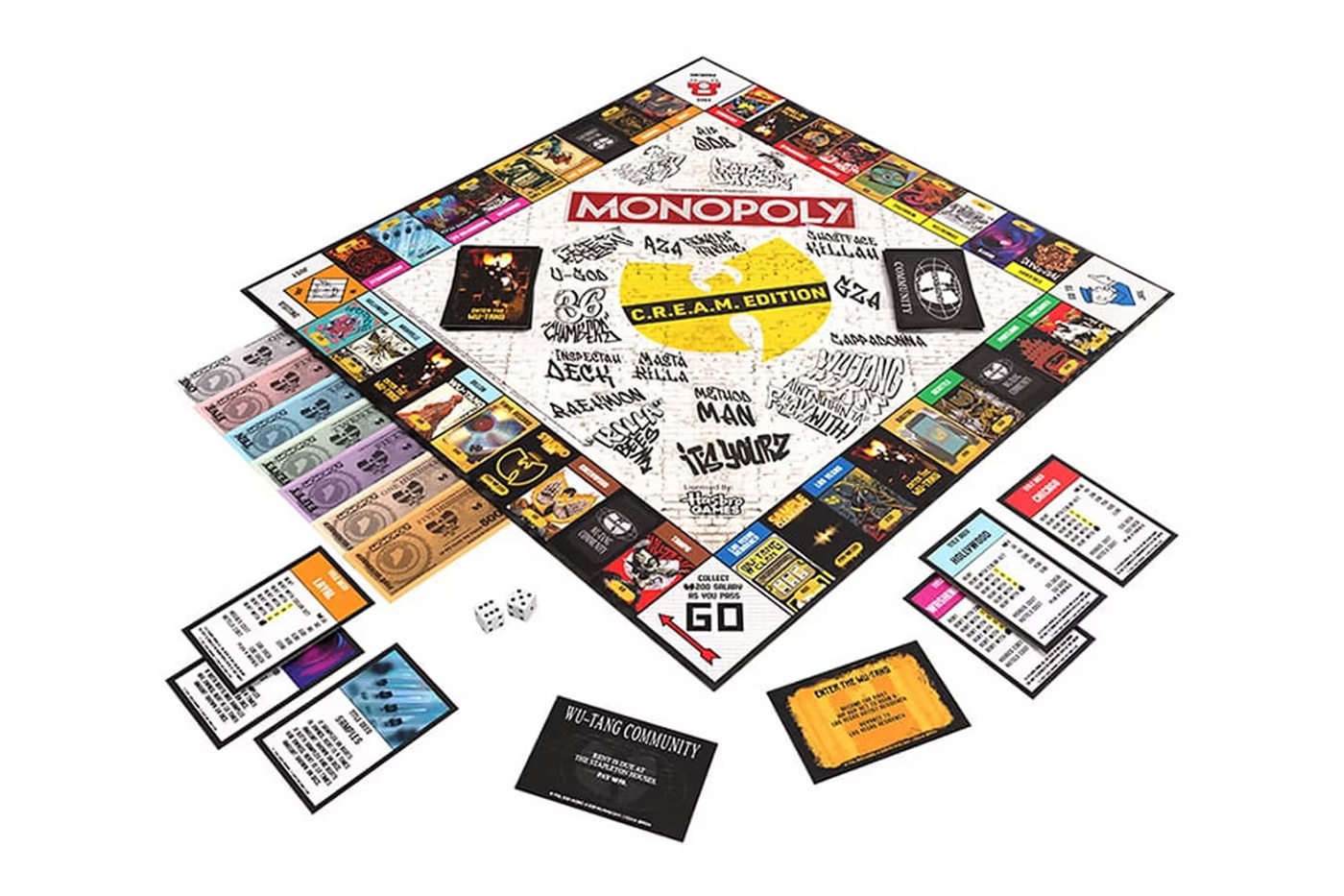 Wu-Tang Clan Monopoly Edition Collaboration Release Info Board games rappers hip hop group the op games