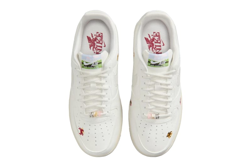 Nike Air Force 1 Year of the Horse lace dubrae and tongue label