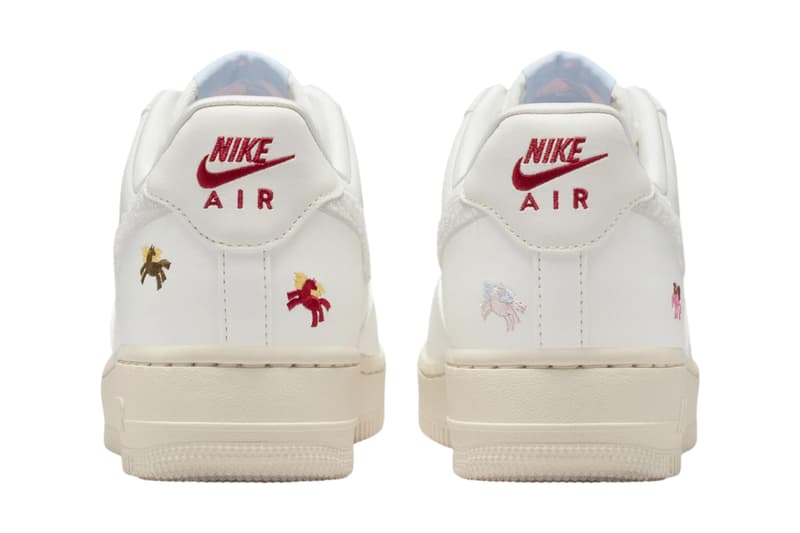 Nike Air Force 1 Low Dunk Low Year Of The Horse Sail Phantom Team Crimson Phantom Sail White Linen Phantom Neutral Olive Dark Hazel IQ1143-100 IQ1119-011 IQ1118-220