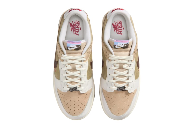 Nike Air Force 1 Low Dunk Low Year Of The Horse Sail Phantom Team Crimson Phantom Sail White Linen Phantom Neutral Olive Dark Hazel IQ1143-100 IQ1119-011 IQ1118-220