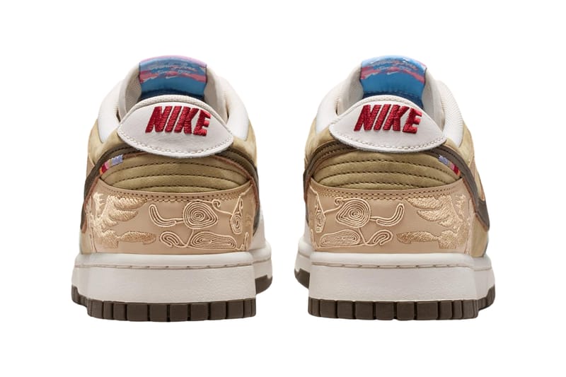 Nike Dunk Low Year of the Horse lace dubrae and tongue label