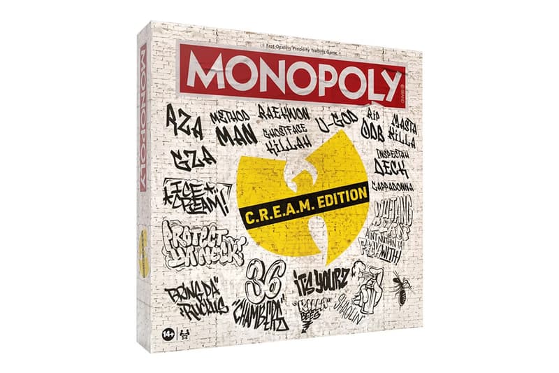 Wu-Tang Clan Monopoly Edition Collaboration Release Info Board games rappers hip hop group the op games