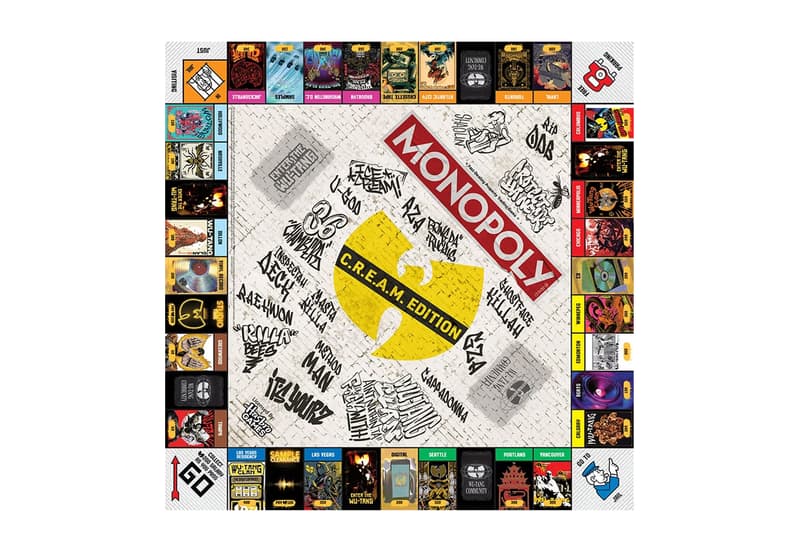 Wu-Tang Clan Monopoly Edition Collaboration Release Info Board games rappers hip hop group the op games