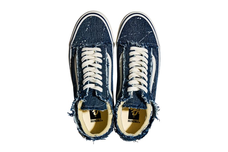 INVINCIBLE Vans lx old skool frayed lx mid sk8 frayed Off The Rhyme Second Collaboration Release Info