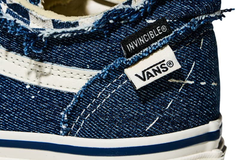 INVINCIBLE Vans lx old skool frayed lx mid sk8 frayed Off The Rhyme Second Collaboration Release Info