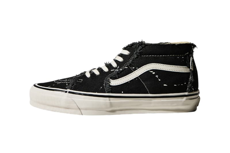 INVINCIBLE Vans lx old skool frayed lx mid sk8 frayed Off The Rhyme Second Collaboration Release Info