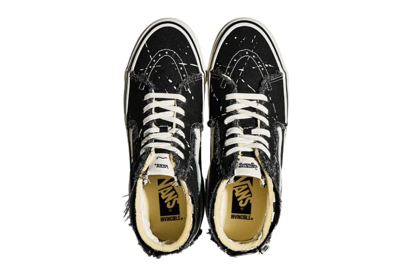 INVINCIBLE Vans lx old skool frayed lx mid sk8 frayed Off The Rhyme Second Collaboration Release Info