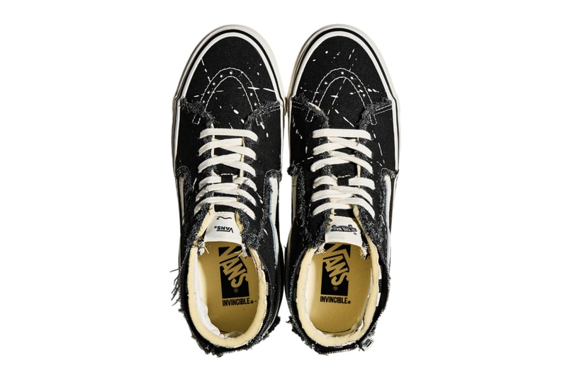 INVINCIBLE Vans lx old skool frayed lx mid sk8 frayed Off The Rhyme Second Collaboration Release Info