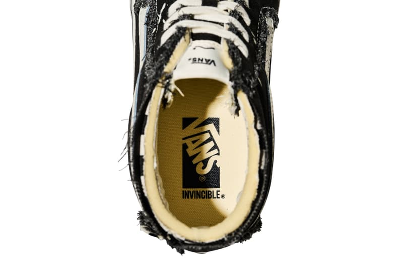 INVINCIBLE Vans lx old skool frayed lx mid sk8 frayed Off The Rhyme Second Collaboration Release Info