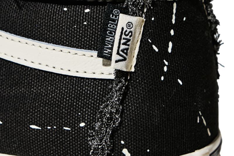 INVINCIBLE Vans lx old skool frayed lx mid sk8 frayed Off The Rhyme Second Collaboration Release Info