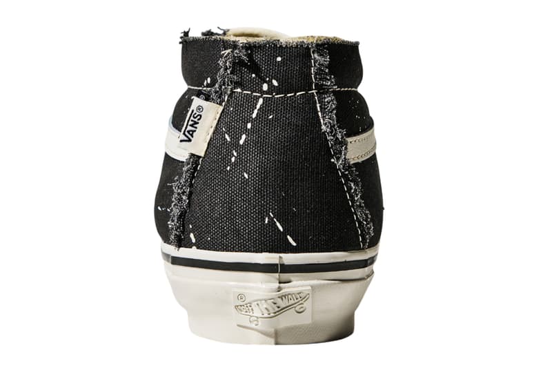 INVINCIBLE Vans lx old skool frayed lx mid sk8 frayed Off The Rhyme Second Collaboration Release Info