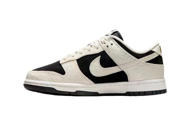 Nike Dunk Low Embossed Baroque Pack fauna brown black sail IF3944-001 IF3944-100 Release Info