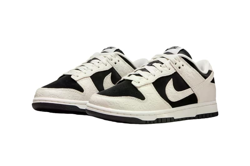 Nike Dunk Low Embossed Baroque Pack fauna brown black sail IF3944-001 IF3944-100 Release Info